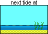graphical depiction of low tide
